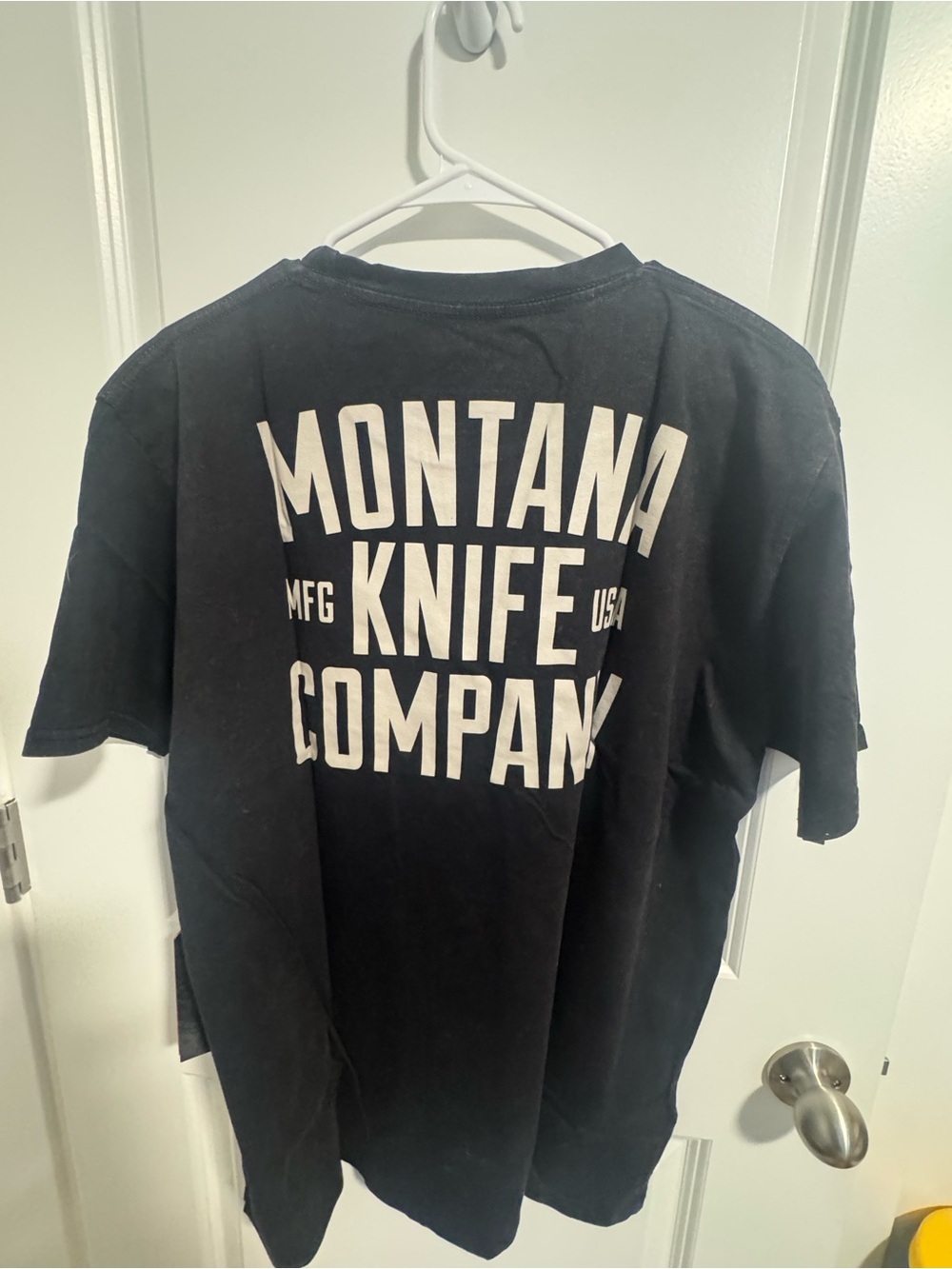 Montana Knife Company (MKC) Heavyweight Tee – Black Stonewash – Men's XL – NWT